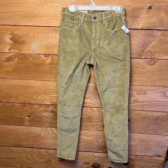 Women’s new with tag Levi’s 721 corduroys hi Rice skinny 30 x 30 Streetwear Y2K - Picture 1 of 13
